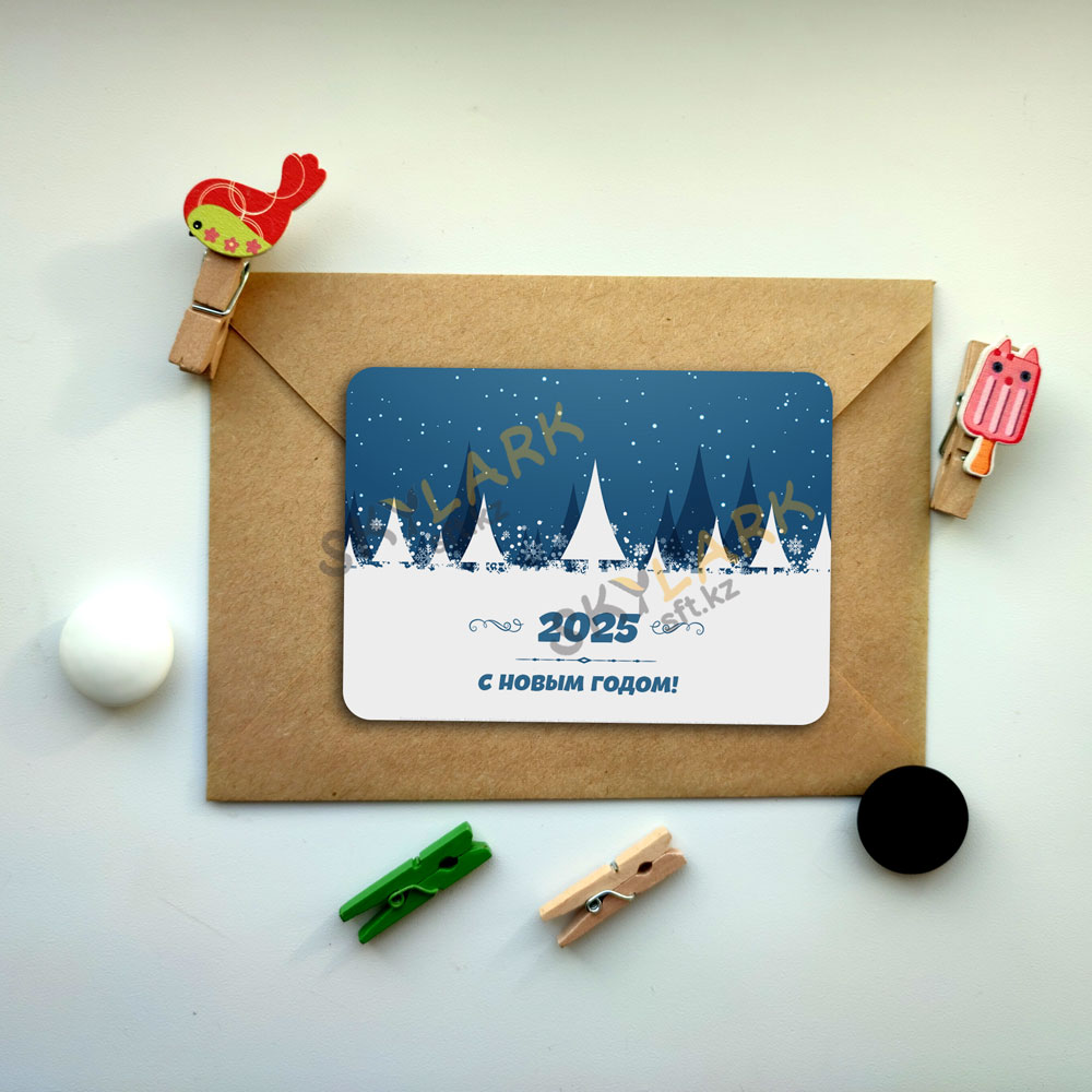 Ёлочки и снег